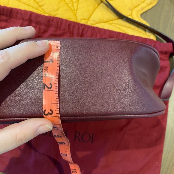 Angela Roi- Vegan Morning Crossbody- Bordeaux - Picture 15 of 16